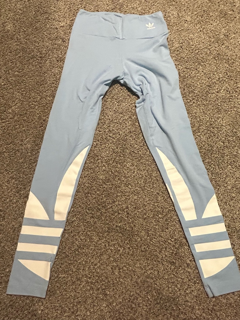 Adidas Women’s Light Blue Leggings XS